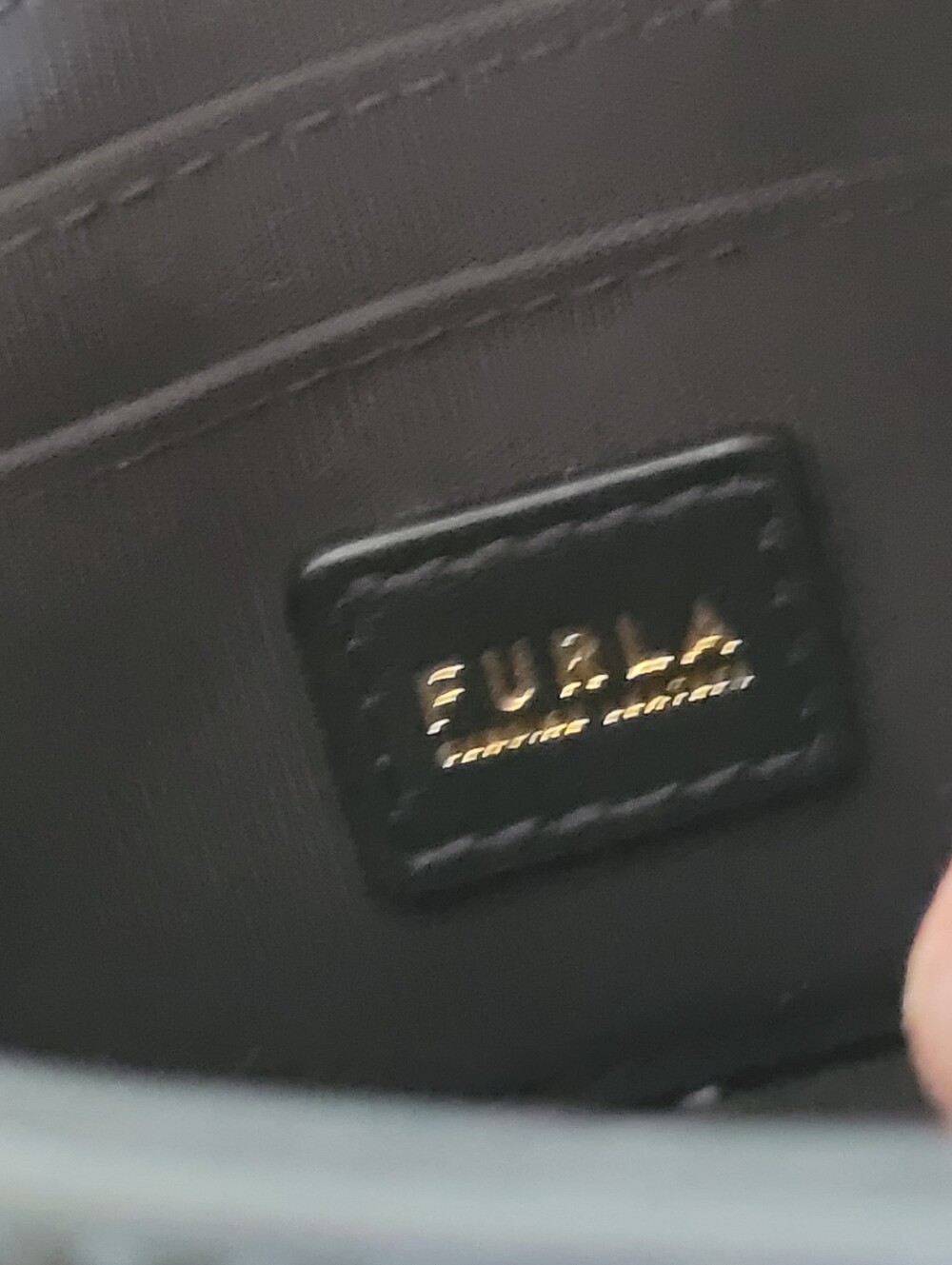 Furla 1927 croc mini crossbody bag - Picture 10 of 11